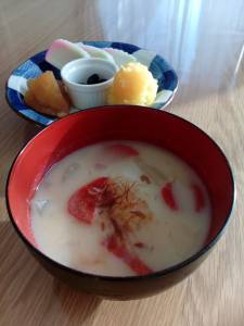 京風白みそ雑煮