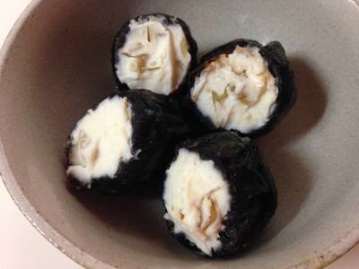 プルーンのくるみチーズ詰め