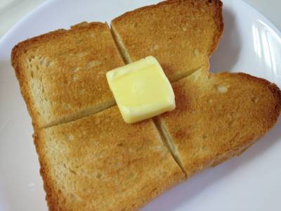 食パンのトースト