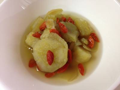 さつまいものしょうがシロップ煮