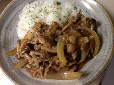 豚こまのハヤシライス