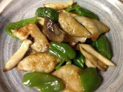 魚の梅肉ソテー