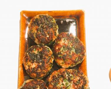 春菊入りつくね