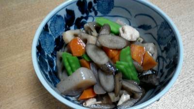 鶏ささ身の筑前煮