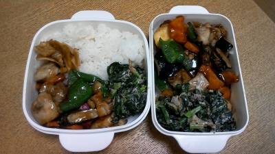 青菜のツナ風味あえ