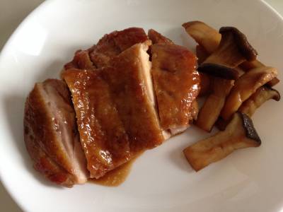 鶏の照り焼き 黒酢風味