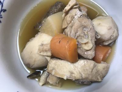 里芋と鶏肉のシチュー