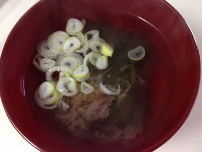 とろろ昆布汁