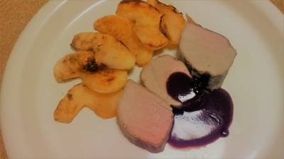 豚ヒレ肉のオーブン焼き