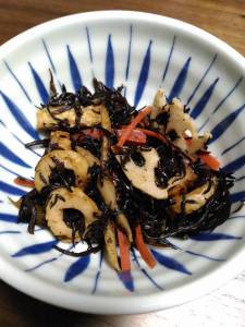 あっさりひじきの煮物