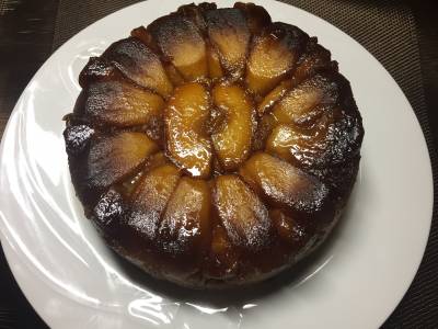 紅玉のタルトタタン風