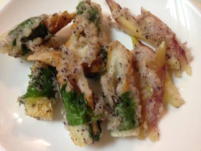 ちくわのしそ巻き揚げ