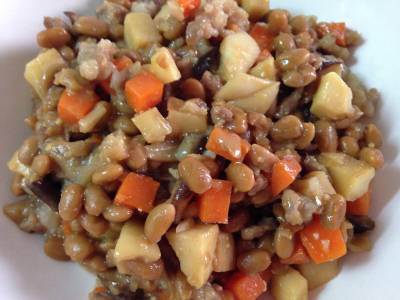 五目納豆そぼろ