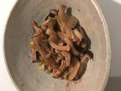 ミックスきのこのマリネ