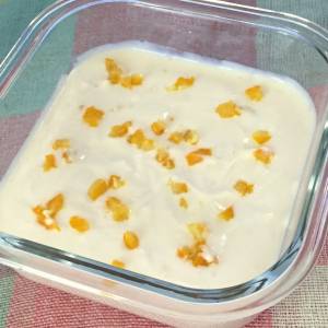 柚子はちみつのレアチーズケーキ