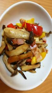 きのこの強火ソテー