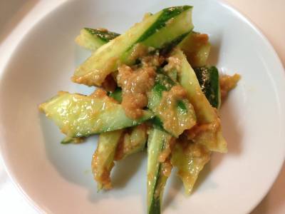 きゅうりの甘酒みそ漬け