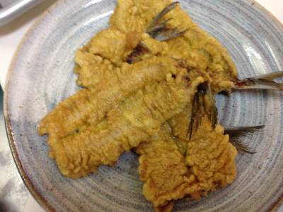 いわしのカレー天ぷら