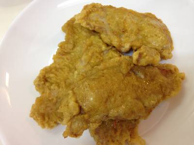 いわしのカレー天ぷら