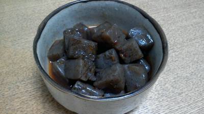 中国風こんにゃくのきんぴら