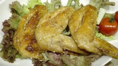手羽先の甘辛風