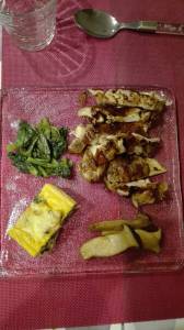 鶏の照り焼き 黒酢風味