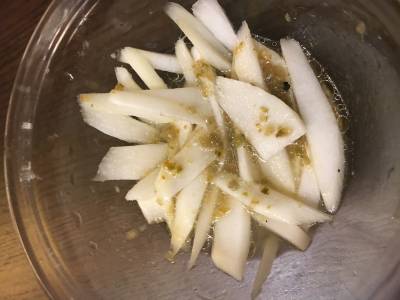 うどとたこのマリネサラダ