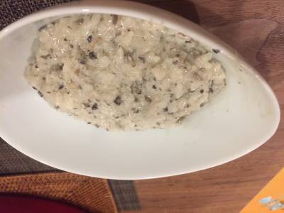 かきときのこのクリームソースパスタ