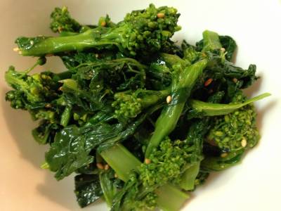 菜の花のナムル