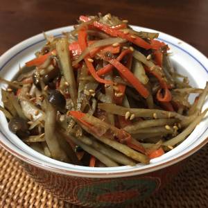 減塩 きんぴらごぼう