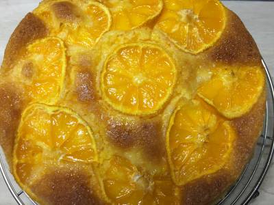 みかんのケーキ