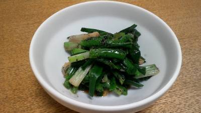 わけぎのナムル