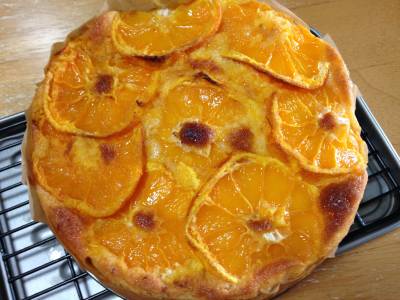 みかんのケーキ