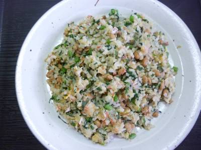 納豆チャーハン