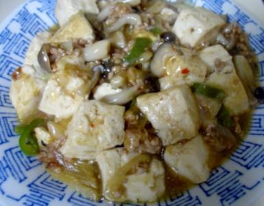 ひき肉と豆腐のとろっと煮
