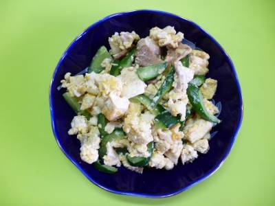 きゅうりチャンプルー