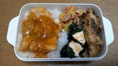 ちくわのかき揚げ弁当