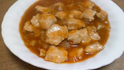 鶏のチリソース
