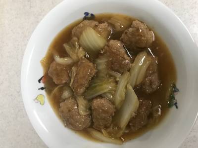 豚だんごと白菜のとろとろ煮