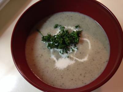 いろいろきのこのポタージュ