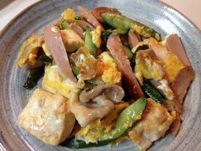 きゅうりチャンプルー