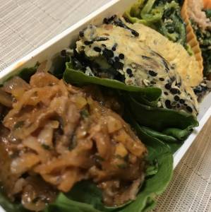 ひじきの煮物入り卵焼き