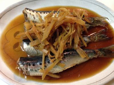 いわしのしょうが煮