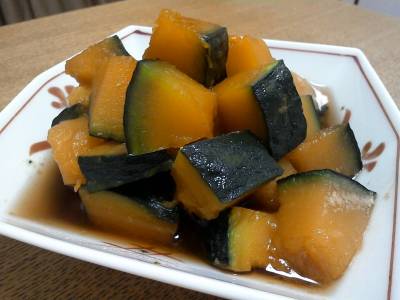 かぼちゃの煮つけ