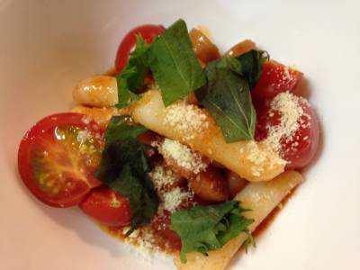 バジルトマトトッポギ