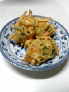 野菜の揚げだんご