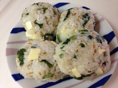 かぶじゃこチーズのおにぎりの素