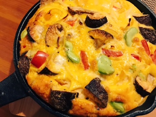 春野菜のフリッタータ