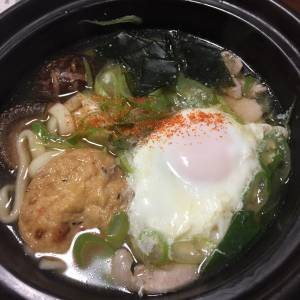 鍋焼きうどん