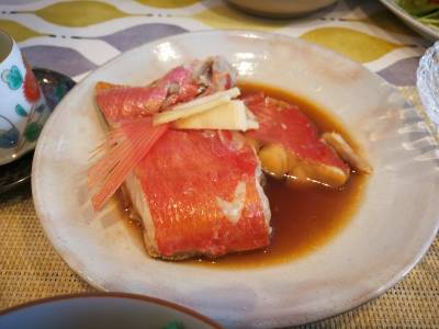 きんめだいの煮つけ